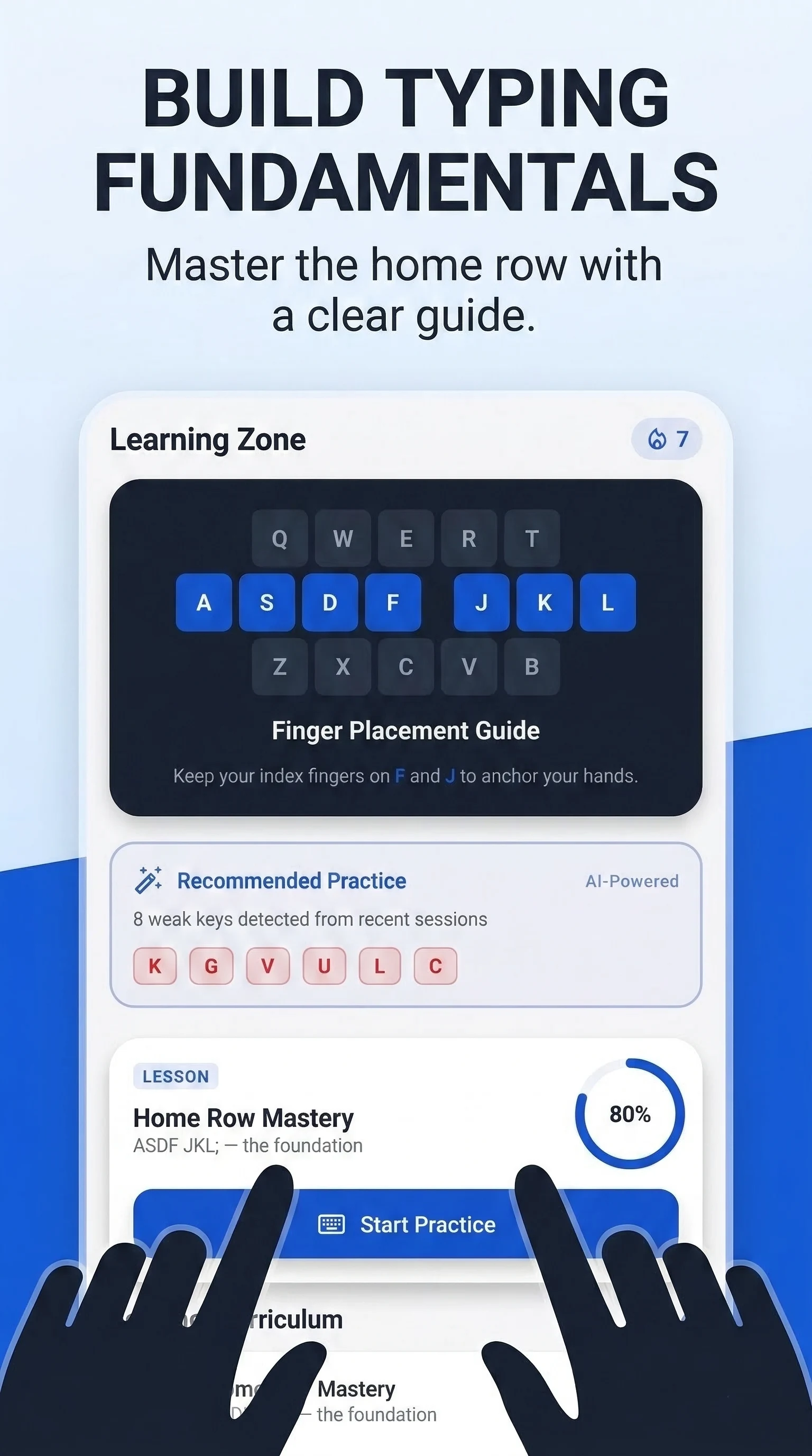 Typing Practice screenshot