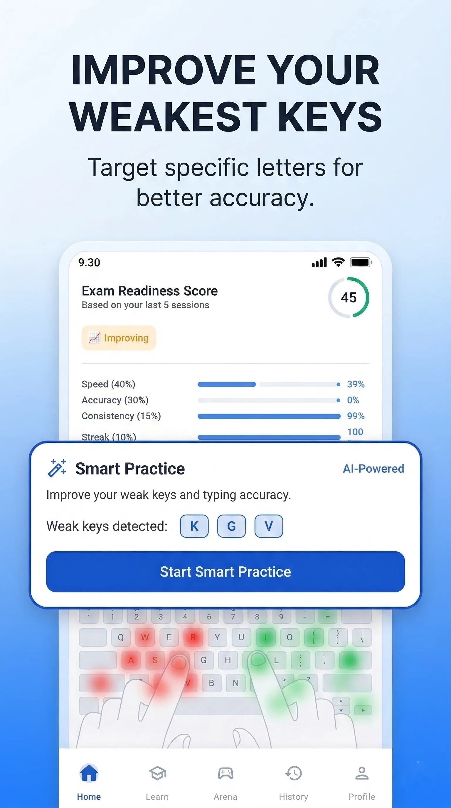 Typing Practice screenshot